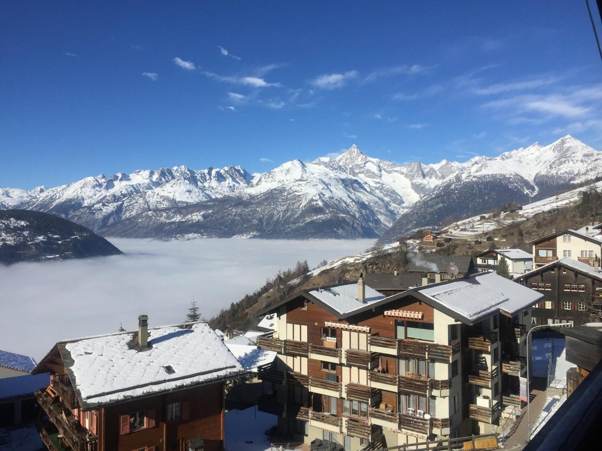 Hotel Restaurant Rothorn Visperterminen Exterior photo