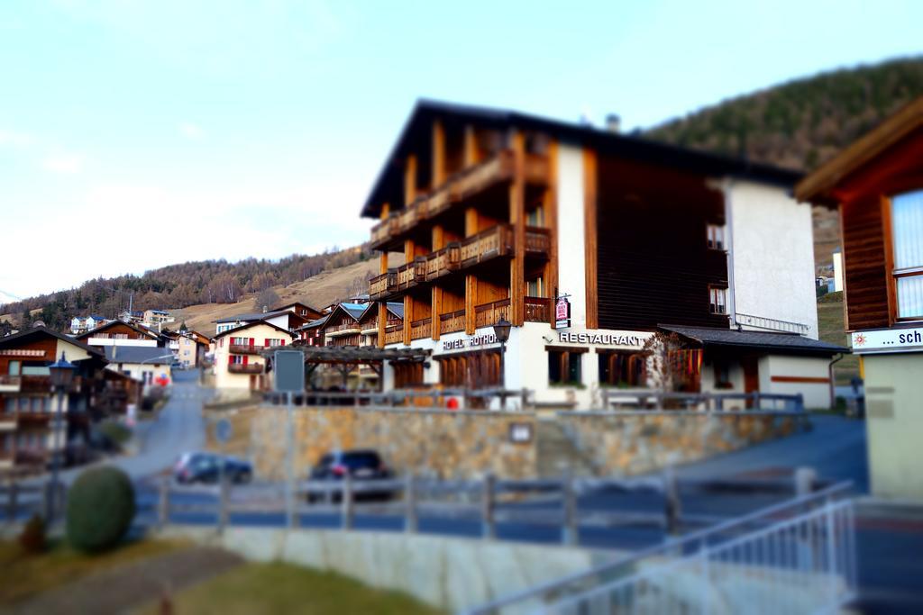 Hotel Restaurant Rothorn Visperterminen Exterior photo